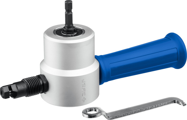 СВЕРЧОК насадка-ножницы для реза листового металла, на карточке. ЗУБР