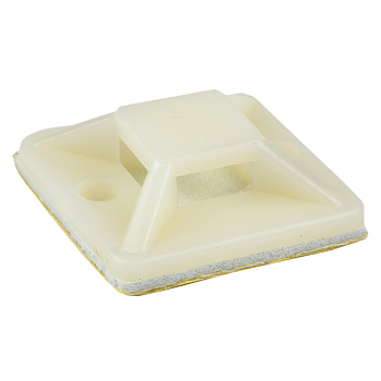 Площадка самоклеящаяся (40х40мм) белая (100шт) PROxima EKF