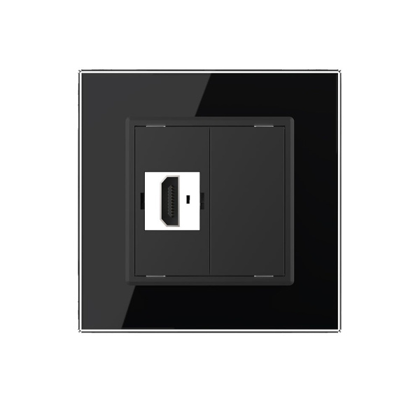 Розетка HDMI Черная Livolo