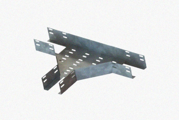 Лоток тройниковый перфорированный ОТ 600х50 У3, окрашенный, S1,5