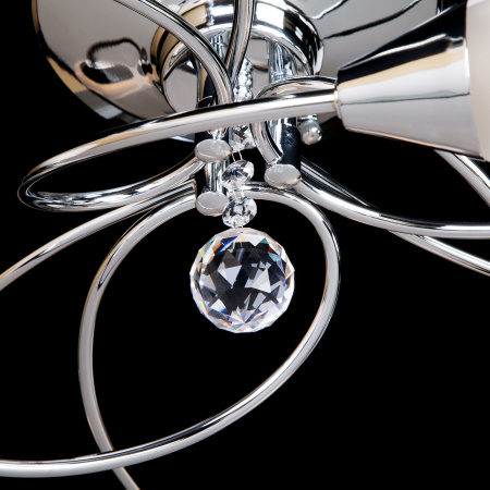 Люстра потолочная 9*E27 60Вт хром IP20 Virginia (2275/9 хром) Eurosvet