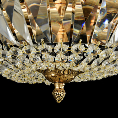 Люстра 5*E14 60Вт Золото Антик IP22 Tiara DIA500-CL-30-05-G Maytoni