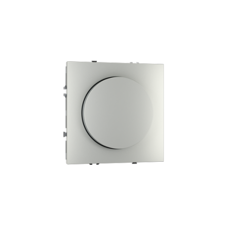 Светорегулятор встраиваемый Voltum S70 поворотно-нажимной 600 Вт, (сталь)