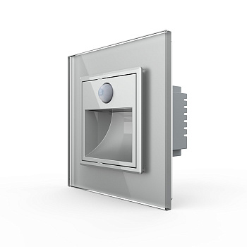 Подсветка лестницы, пола с датчиком движения Серая Livolo