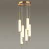 Подвес LED 72W REEDS бронзовый/белый ODEON LIGHT
