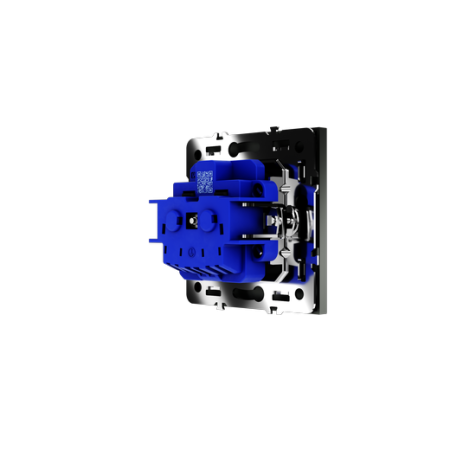 Розетка встраиваемая Voltum S70 с заземлением 16А, (титан)