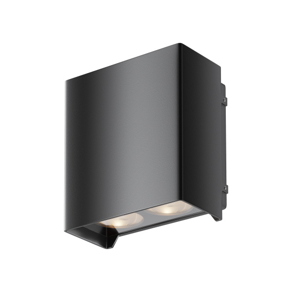 Настенный светильник (бра) 15Вт 3000К Черный IP54 Shell O570WL-L20B3K Outdoor Maytoni