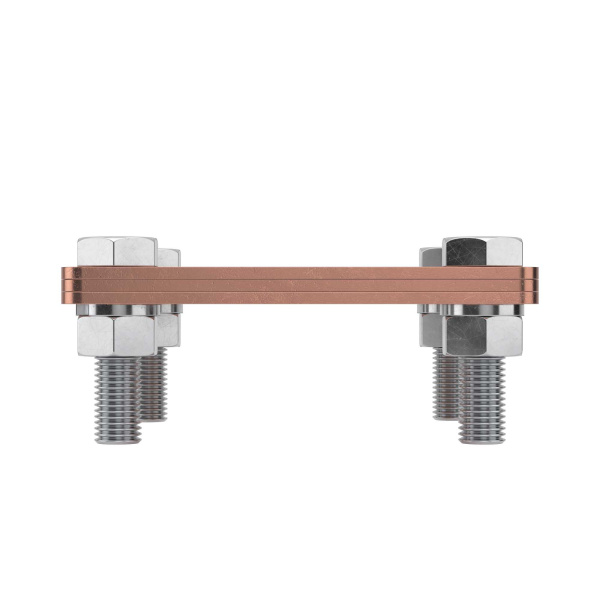 Соединитель полоса-полоса, 80х70 мм, медь DKC