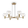 Подвесной светильник 6*E14 60Вт Золото IP20 Vision MOD411PL-06G Maytoni
