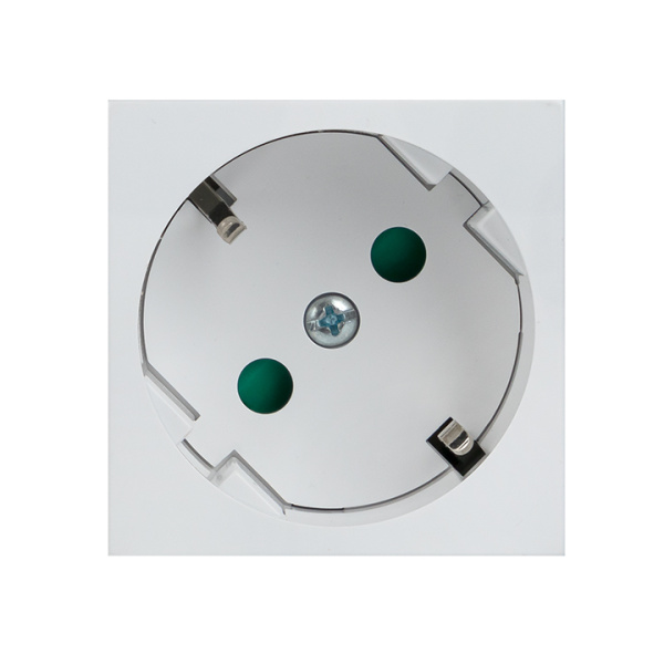 Розетка 45х45 PRO с заземлением, 45 градусов, белая EKF Розетка 45х45 PRO с заземлением, 45 градусов, белая EKF