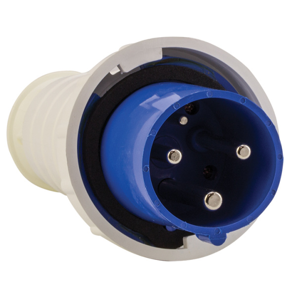 Вилка переносная 033 2Р+РЕ 63А 220В IP67 PROxima EKF