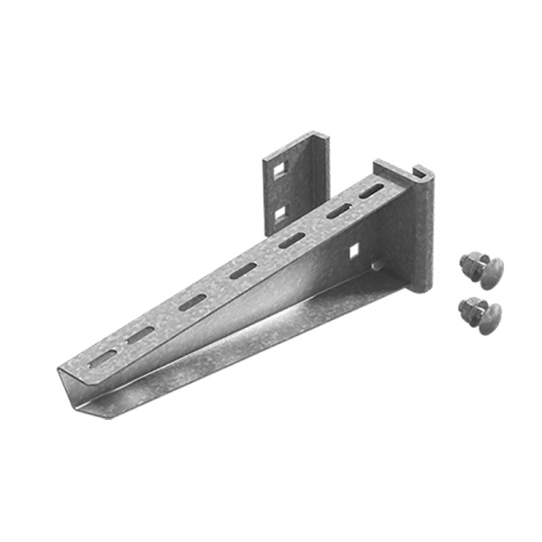 Консоль сборная для средних нагрузок для профиля СПТ8, база 600, толщ. 2,5 мм, гор. цинк Ostec