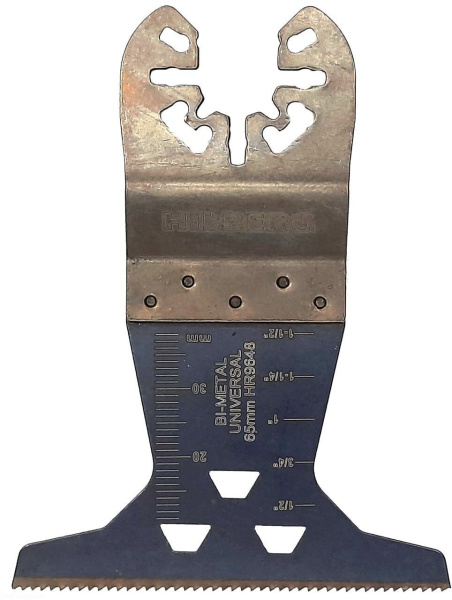 Полотно пильное погружное универсальное Bi-M 65*40*18TPI HR9648 Hilberg