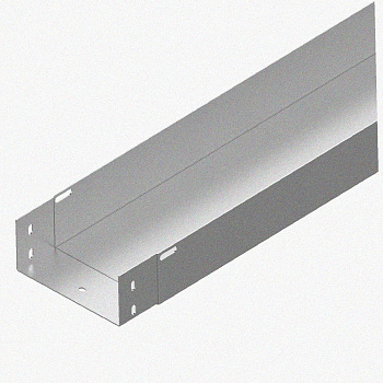 Лоток монтажный цельный глухой ЛМЦГ75х50х2000 УХЛ1, горячее цинкование, S1,0