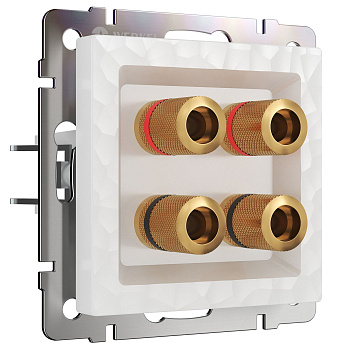 Акустическая розетка (белый) Hammer СУ IP20 Werkel