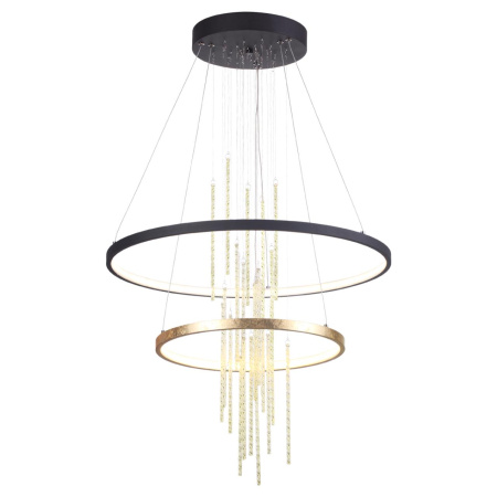 Подвесной св-к LED 4000K 63W 220V MONICA золотистый/стекло/металл ODEON LIGHT