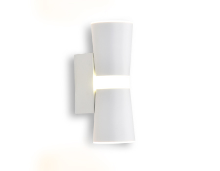 Настенный светодиодный светильник FW195 WH/S белый/песок LED 3000K 12W 70*200*100 Ambrella Light
