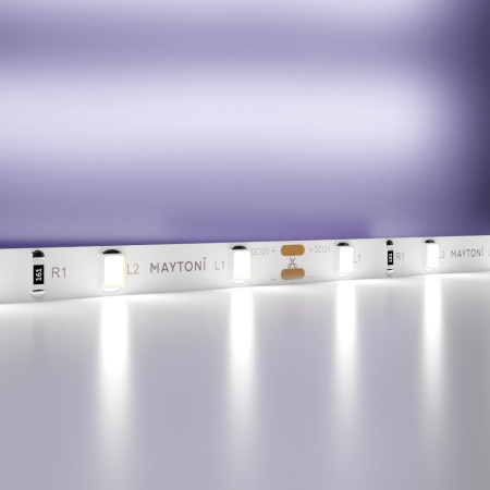 Лента светодиодная 12В 2835 4,8Вт/м 60LED/м 6000K 5м IP20 5мм Technical Maytoni