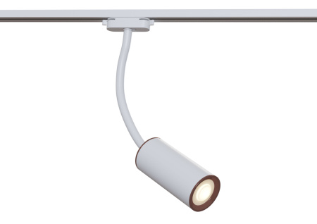 Светильник трековый 1*GU10 50Вт Белый IP20 Track lamps TR010-1-GU10-W Technical