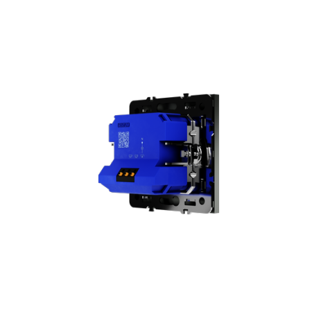 Светорегулятор встраиваемый Voltum S70 поворотно-нажимной 600 Вт, (титан)