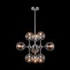 Подвесной светильник 9*E14 60Вт Хром IP20 Richard FR5596PL-09CH Freya