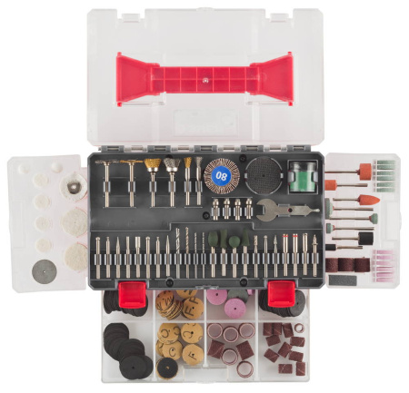 Набор мини-насадок для гравировальных машин, 349 предметов ЗУБР