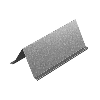 Крышка двускатная для лестничного лотка ЛКР 400х3000, толщ. 1,5 мм, Сендзимир цинк Ostec