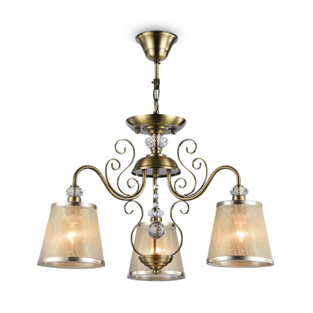 Потолочный светильник 3*E14 40Вт Бронза Антик IP20 Driana FR2405-PL-03-BZ Freya
