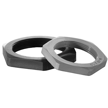 Гайка М20х1,5, полиамид, цвет черный DKC