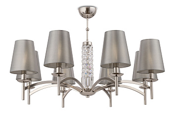 Люстра 8*E14 40Вт Никель IP20 Krona MOD076PL-08N Maytoni