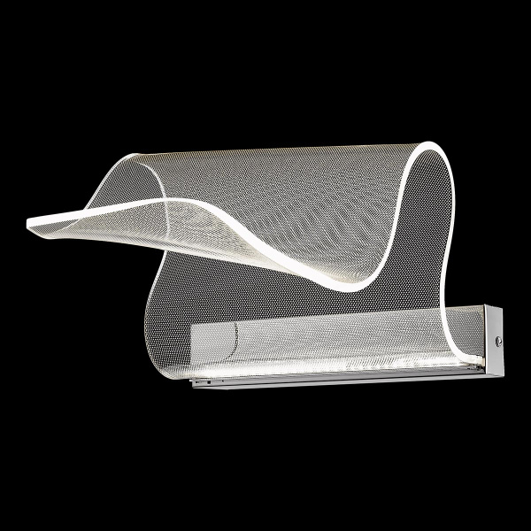 Светильник настенный Хром/Прозрачный LED 1*10Вт 3000К WE451.01.101 WERTMARK