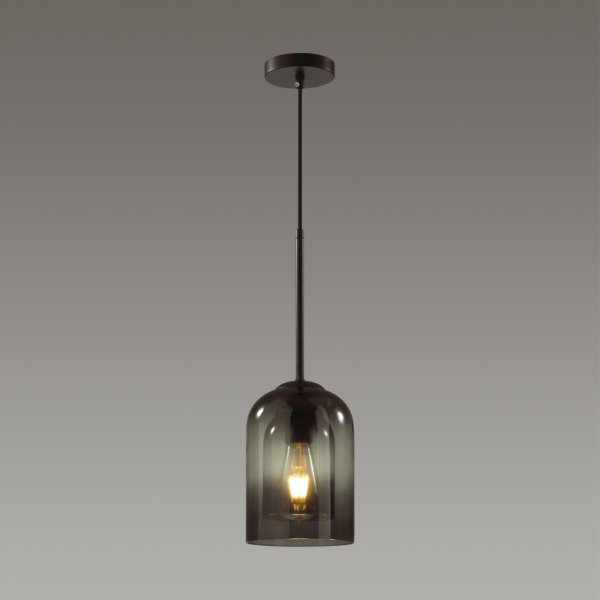 Подвес E27 1*60W 220V BORIS черный,серый L провода 1500мм LUMION