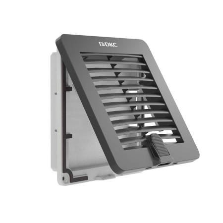 Вентиляционная решетка с фильтром RF 150x150 мм, IP54, RAL9005 DKC