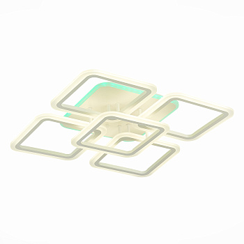 Светильник потолочный Белый/Белый LED 1*140Вт RGB 10Вт 3000-6000К SLE200452-05RGB EVOLUCE