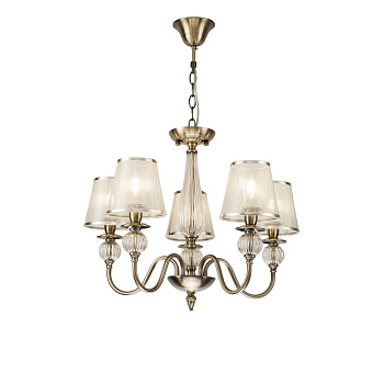 Люстра 5*E14 40Вт Бронза Антик IP20 Inessa FR2685PL-05BZ Freya Люстра 5*E14 40Вт Бронза Антик IP20 Inessa FR2685PL-05BZ Freya