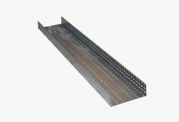 Лоток перфорированный ЛМ 100х65х3000 УХЛ1, горячее цинкование S1,5