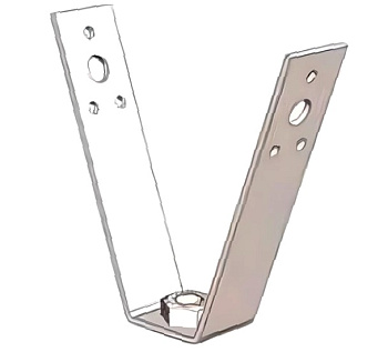 Кронштейн для профнастила КПФ-М8 УХЛ1, гальванопокрытие, S2,0