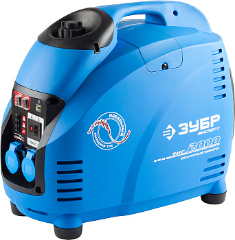 ЗИГ-2000 генератор инверторный, 2000 Вт, ЗУБР
