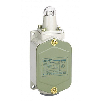 Выключатель путевой YBLX-K1/411 прямого действия с одинарным роликом (R) CHINT