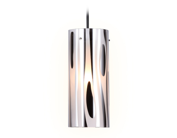 Подвесной светильник со сменной лампой TR3589 CH/SM хром/дымчатый E27 max 40W D100*1050 Ambrella Light