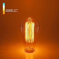 Ретро лампа Эдисона E27 60Вт 2000К (a034964) Elektrostandard