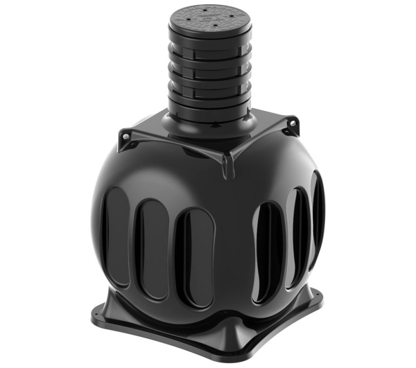 Пластиковый колодец КС-5 с горловиной (H=2200 мм, d=1500 мм, Dкр=560 мм) Промрукав