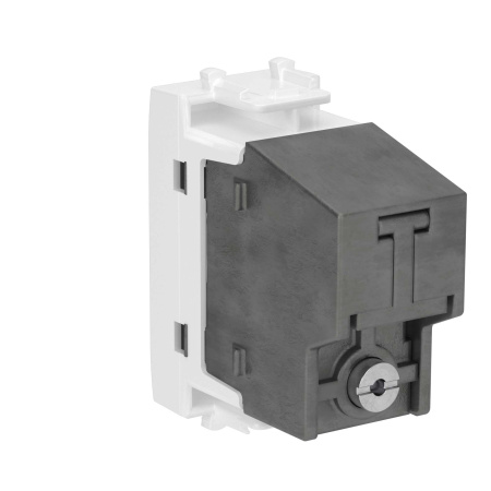 Розетка TV оконечная модульная, "Avanti", "Белое облако", 1 модуль DKC