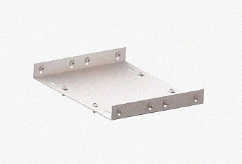 Соединитель лотковый замковый СЛЗ-400х65х1,5 УХЛ1, оцинкованный лист, S1,5