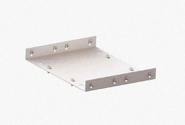 Соединитель лотковый замковый СЛЗ-400х65х1,5 УХЛ1, оцинкованный лист, S1,5