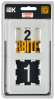 BRITE Рамка 2-мест. РУ-2-2-Бр стекло бел. RE IEK