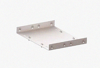 Соединитель лотковый замковый СЛЗ-150х65х1,5 УХЛ1, оцинкованный лист, S1,5