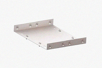 Соединитель лотковый замковый СЛЗ-400х80х1,5 УТ1,5, нержавеющая сталь, S1,5