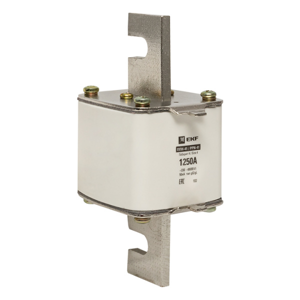 Плавкая вставка ППН-41 1250/1250А габарит 4 PROxima EKF