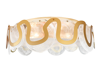 Потолочная люстра TR5327/6 GD/FR золото/белый матовый E14/6 max 40W D606*230 Ambrella Light